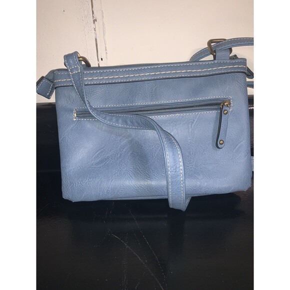 BOC Born Concept Faux Leather Shoulder AQUA MEDIUM SHOULDER BAG WOMEN - Picture 8 of 9